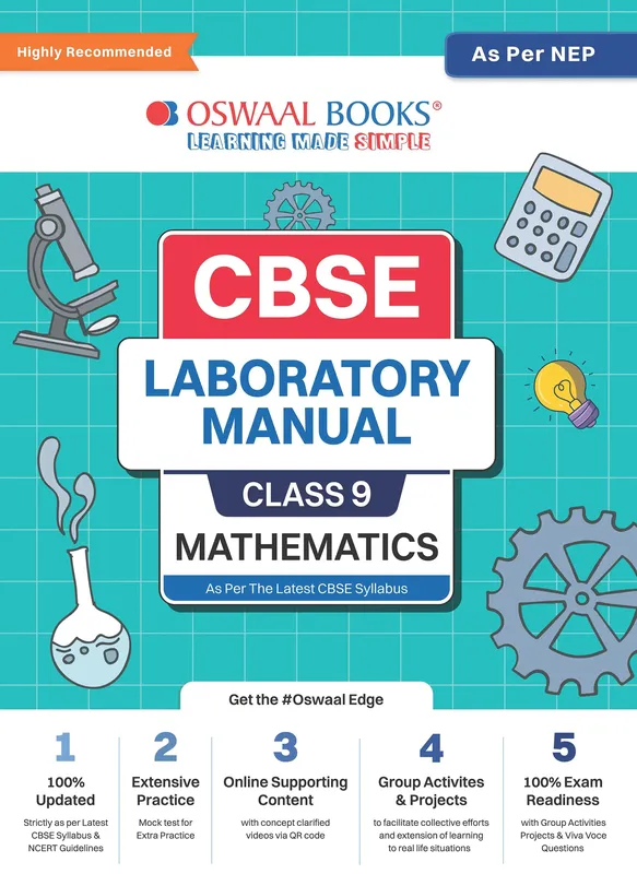 CBSE Laboratory Manual Class 9 Mathematics Book | As Per NEP | For Latest Exam