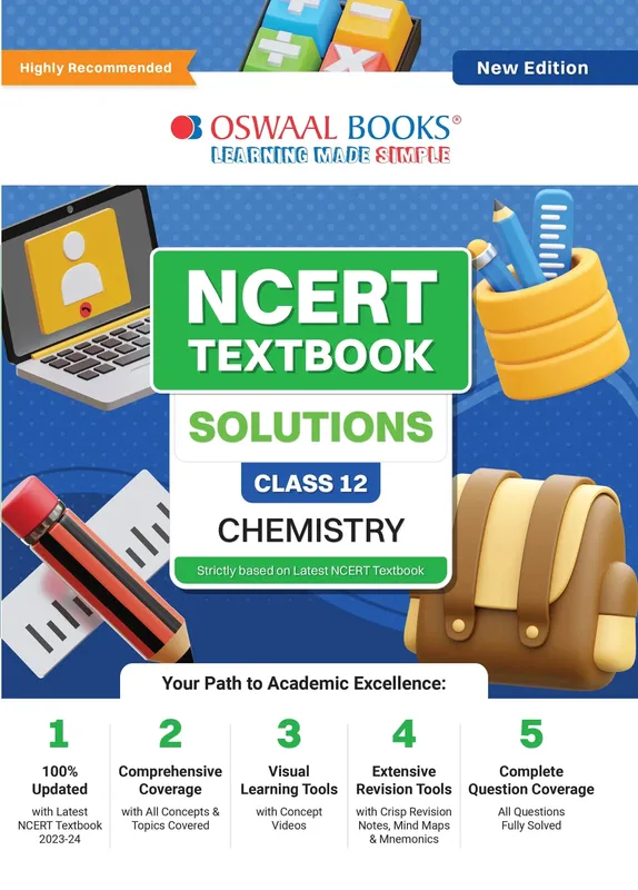 CBSE Class 12 NCERT Textbook Solutions Class 12 Chemistry | For Latest Exam