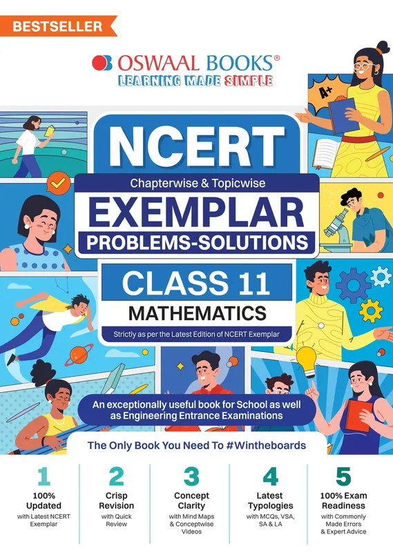 CBSE Class 11 NCERT Exemplar (Problems - Solutions) Class 11 Mathematics Book For Latest Exam