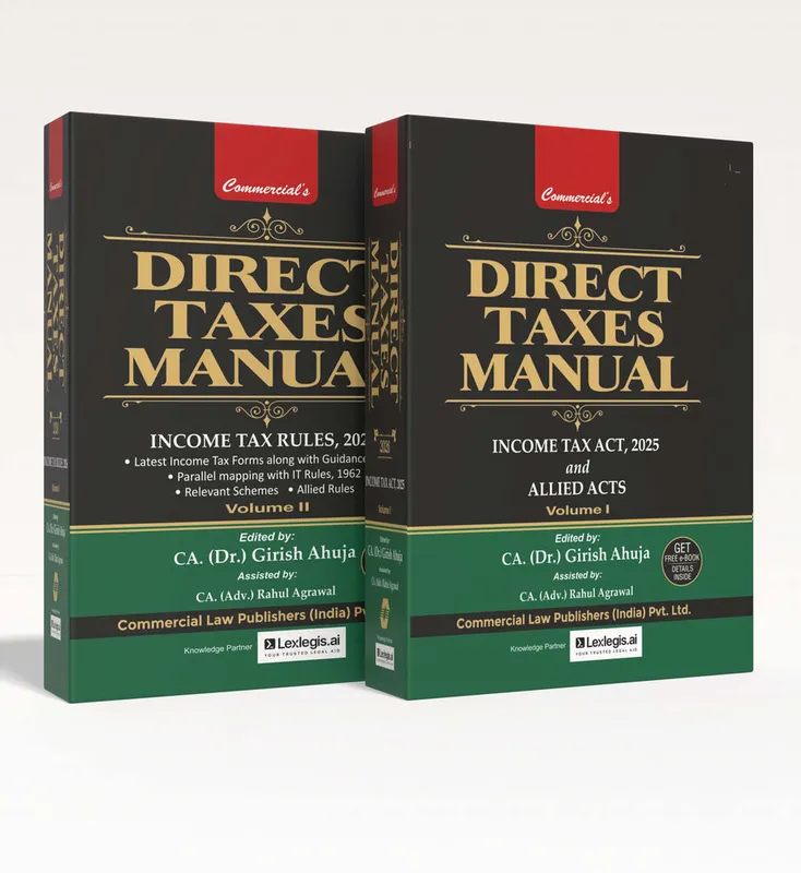 Direct Taxes Manual (2 Vol Set)