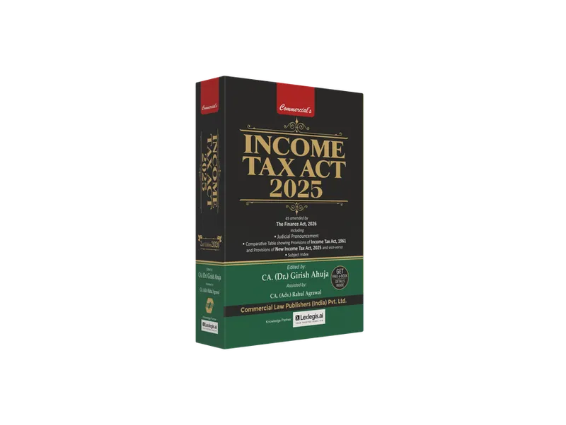 Income Tax Act 2025 as amended by the Finance Act, 2026