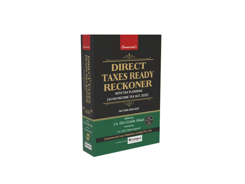 Direct Taxes Ready Reckoner (Tax Year 2026 - 2027)