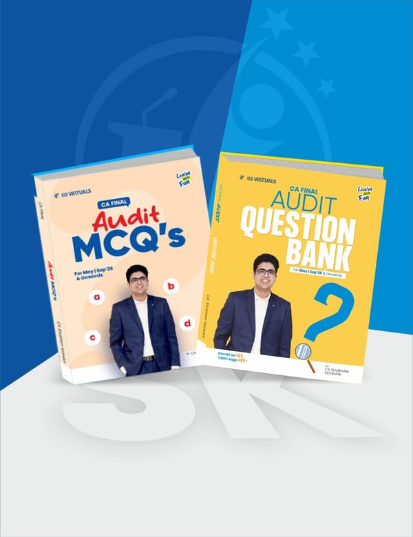 CA Final Audit Question Bank With MCQ (New Scheme) By CA Shubham Keswani Applicable For Nov 26 Exams — image 2