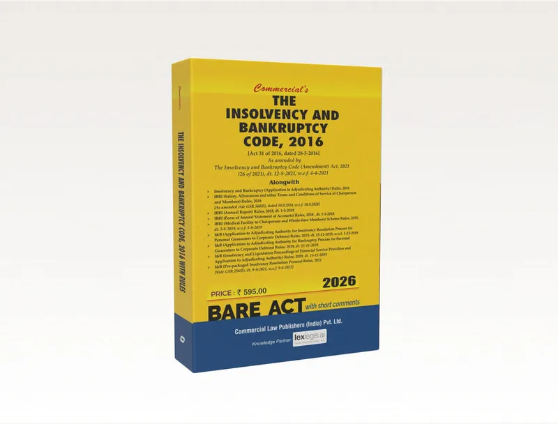 The Insolvency and Bankruptcy Code, 2016