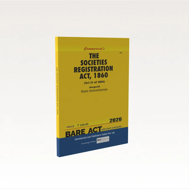 The Societies Registration Act, 1860