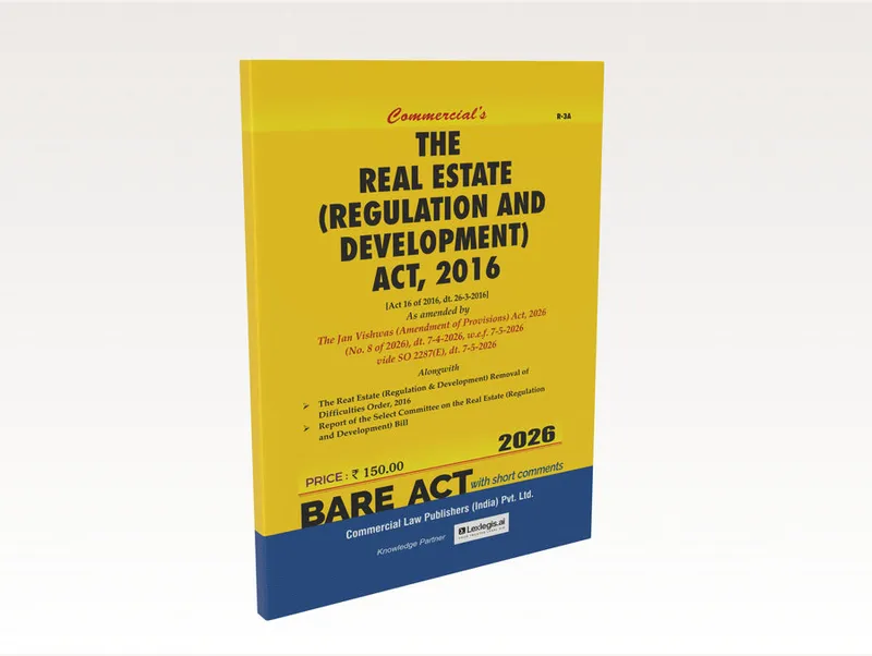 The Real Estate (Regulation and Development) Act, 2016