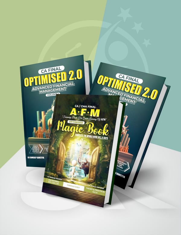 CA Final Advanced Financial Management (AFM) Optimised 2.0 & Magic Book By CA Sankalp Kanstiya Applicable For Nov 26 Exams — image 2