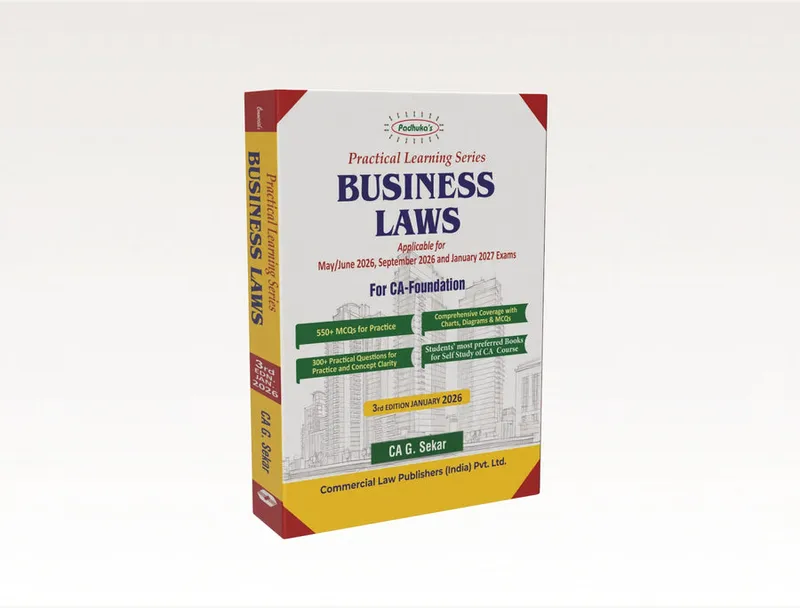 Practical Learning Series — Business Laws (CA Foundation)