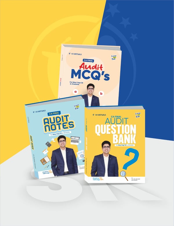 CA Final Combo Audit Notes and Question Bank With MCQ (New Scheme) By CA Shubham Keswani Applicable For Nov 26 Exams — image 2