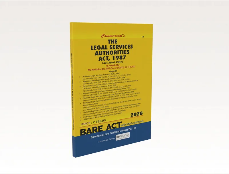 The Legal Services Authorities Act, 1987
