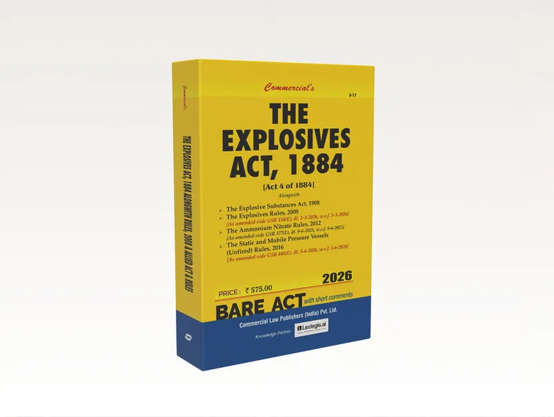 The Explosives Act, 1884