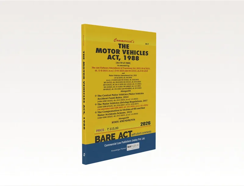 The Motor Vehicles Act, 1988