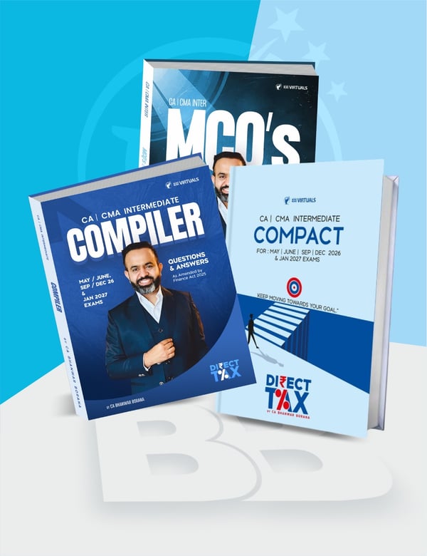 CA/CMA Inter Direct Tax Compact , MCQ & Q/A Compiler By CA Bhanwar Borana For Sep/Dec 2026 & Jan 2027 Exams — image 2