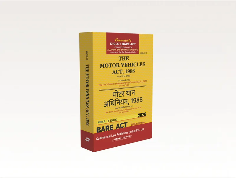 The Motor Vehicles Act, 1988 (AIBE) Diglot