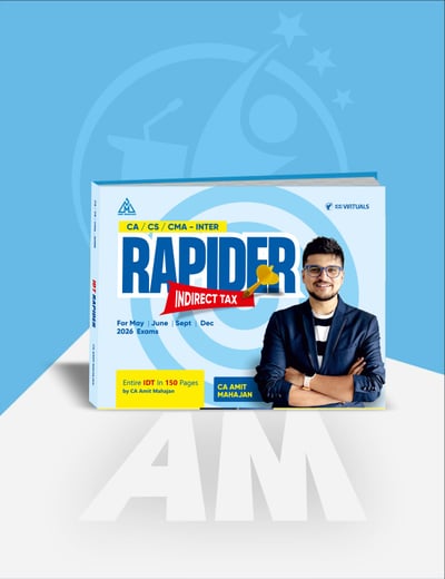 CA/CMA/CS - Inter/Exec IDT Rapider Book for Sep 26 & Onwards By CA Amit Mahajan — image 3