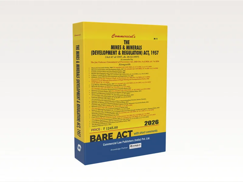 The Mines and Minerals (Development and Regulation) Act, 1957
