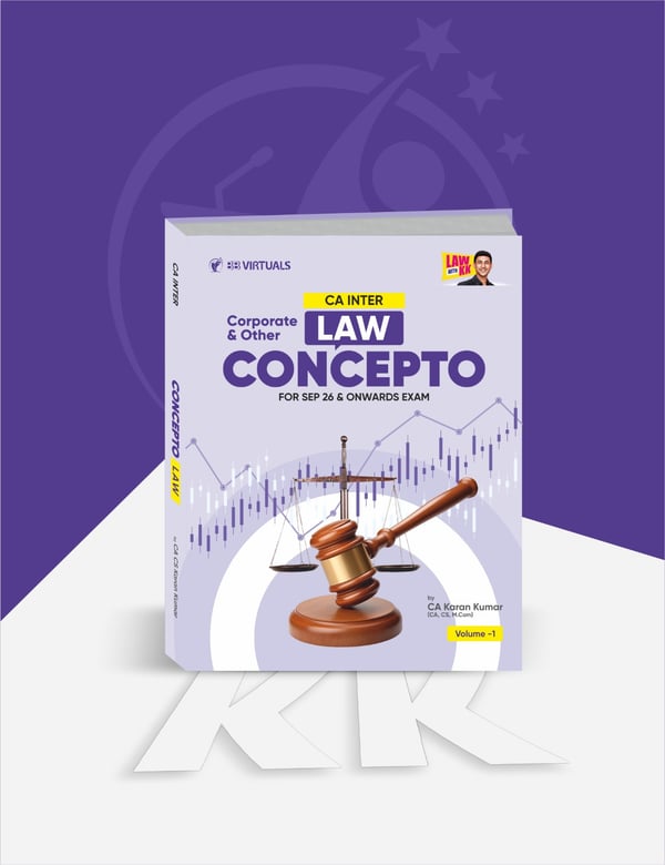 CA Inter Corporate & Other Laws Main Book Applicable For Sep 26 & Onwards — image 2
