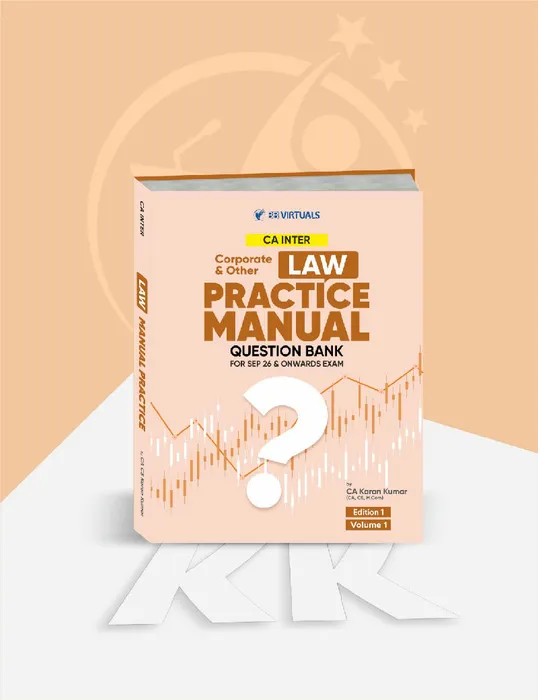 CA Inter Corporate & Other Laws Question Bank Applicable for Sep 26 Onwards