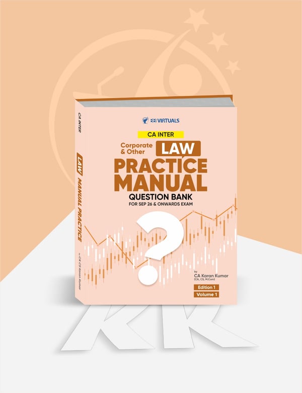CA Inter Corporate & Other Laws Question Bank Applicable for Sep 26 Onwards — image 2