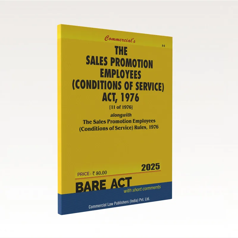 The Sales Promotion Employees (Conditions of Service) Act, 1976