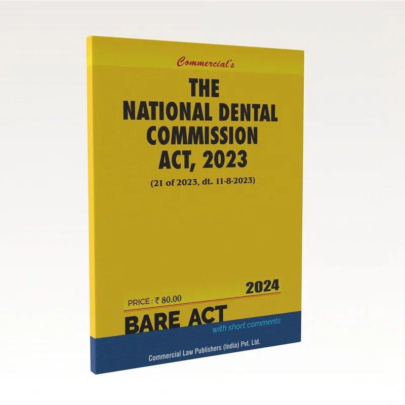 The National Dental Commission Act, 2023