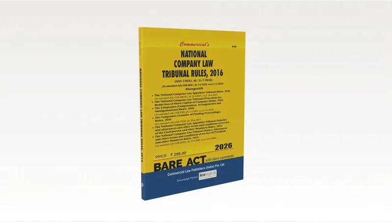 National Company Law Tribunal Rules, 2016