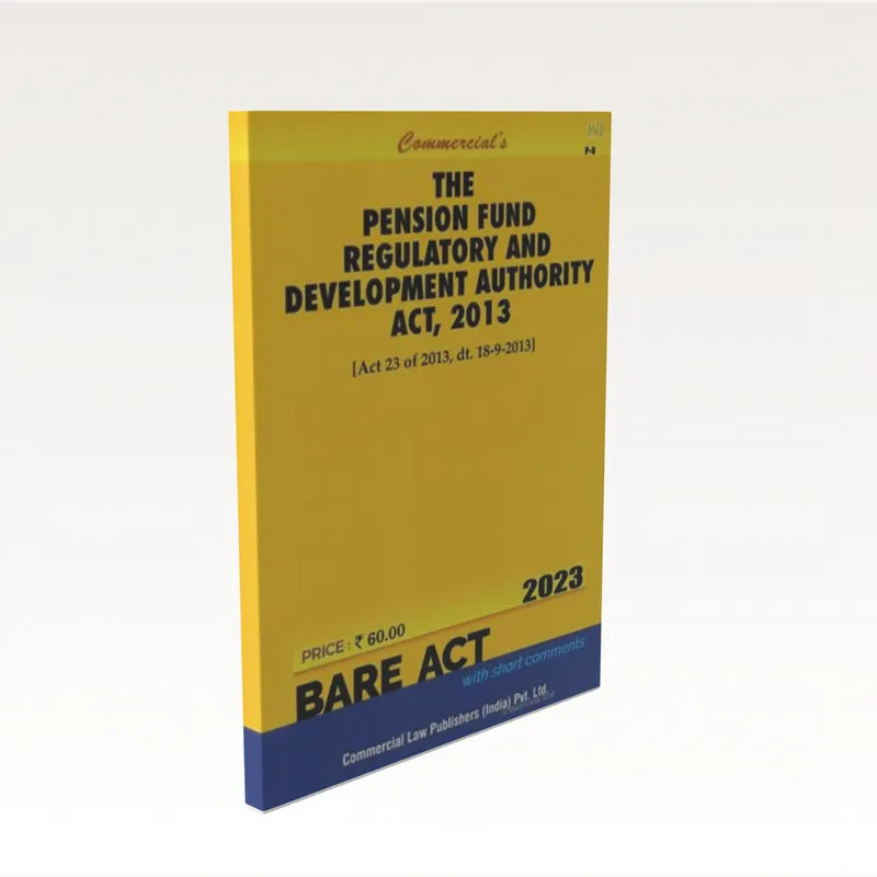 The Pension Fund Regulatory and Development Authority Act, 2013