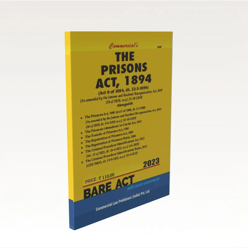 The Prisons Act, 1894
