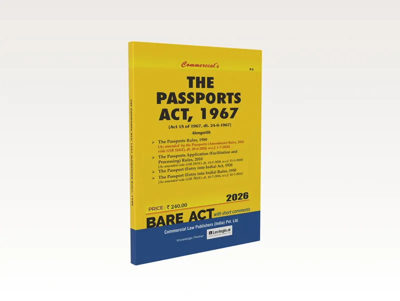 The Passports Act, 1967 alongwith Rules, 1980
