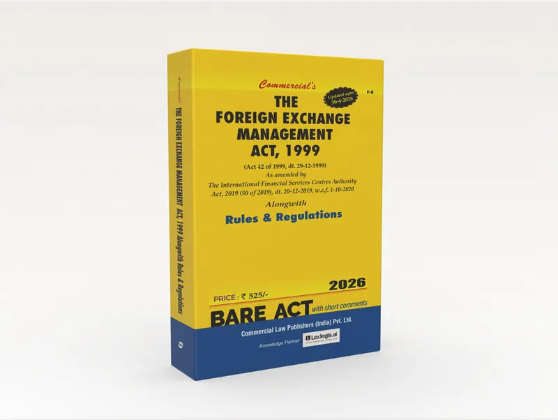 The Foreign Exchange Management Act, 1999