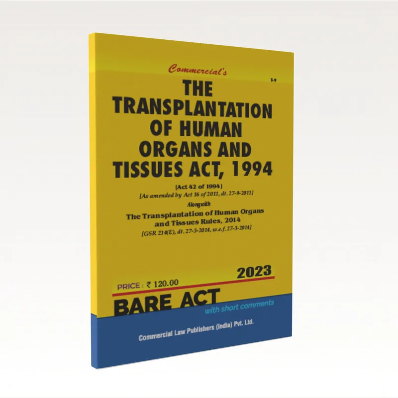 The Transplantation of Human Organs and Tissues Act, 1994