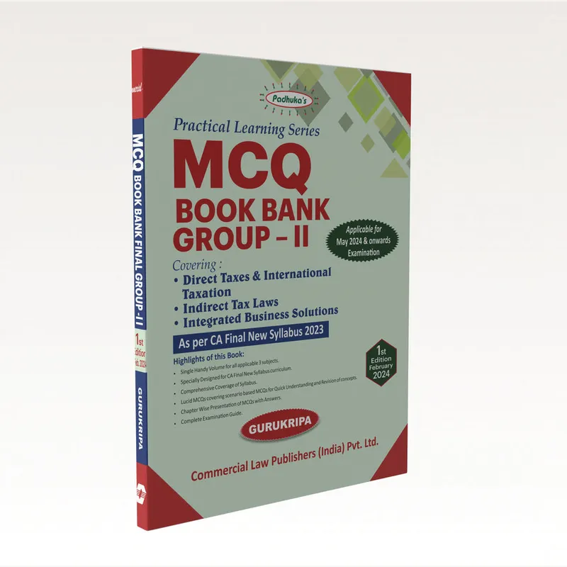 Practical Learning Series — MCQ Book Bank Group II (CA Final)