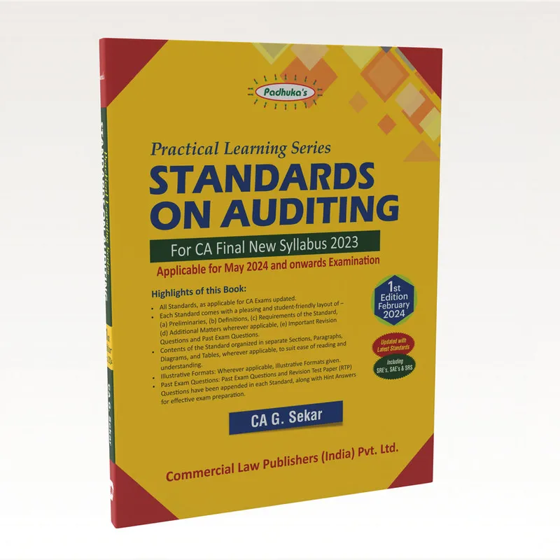 Practical Learning Series — Standards on Auditing (CA Final)