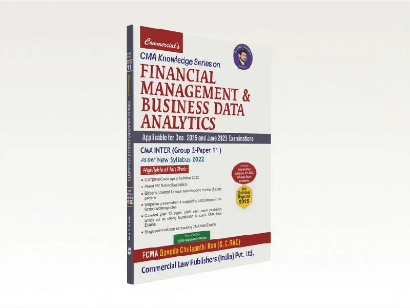 CMA Knowledge Series — Financial Management and Business Data Analytics (CMA Inter)
