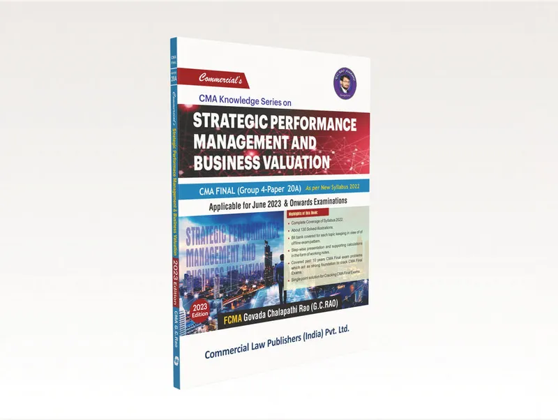 CMA Knowledge Series — Strategic Performance Management and Business Valuation  (CMA Final)