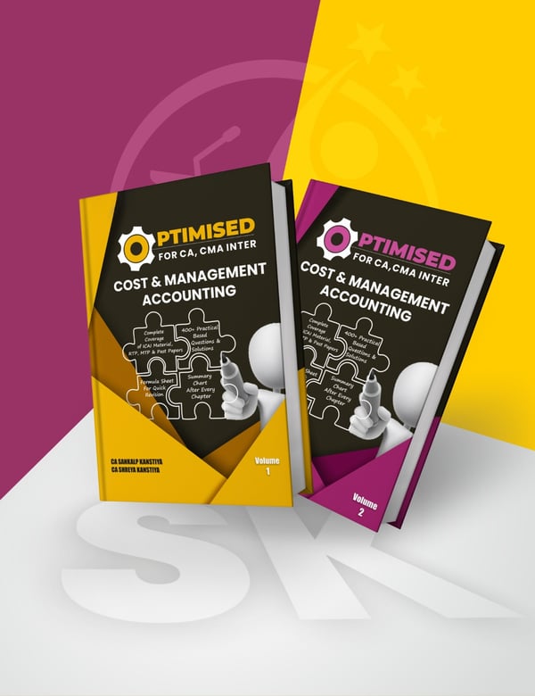 CA Inter Cost & Management Accounting Only Optimsied Book By CA Sankalp Kanstiya Applicable For Sept 26 — image 2
