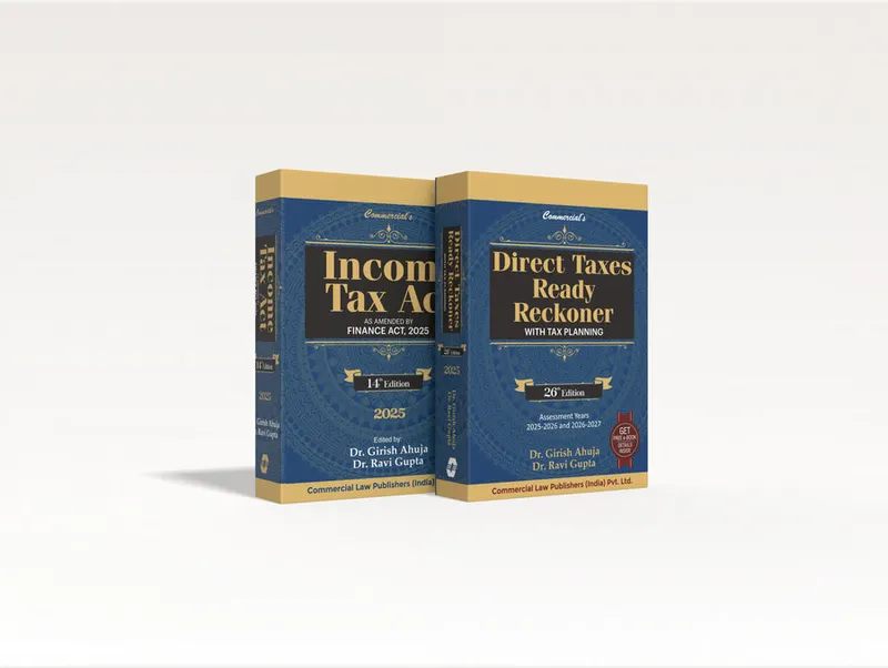 Income Tax Reference Set: Direct Tax Ready Reckoner & Income Tax Act