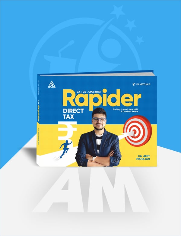 CA/CMA/CS - Inter/Exec DT Rapider Book For Sep 26 By CA Amit Mahajan — image 2