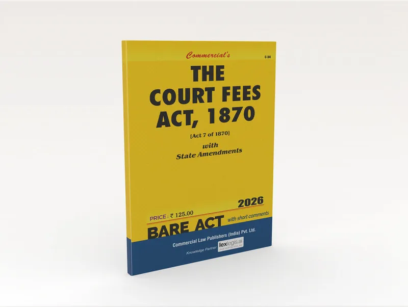 The Court Fees Act, 1870 with State Statements