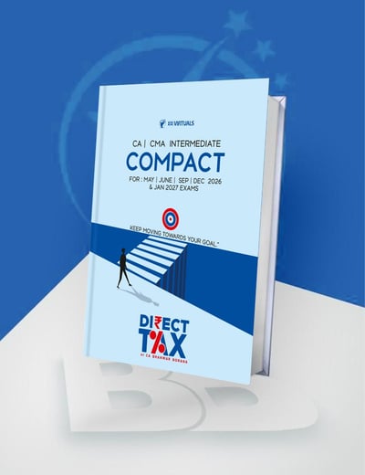 CA/CMA/CS - Inter/Exec DT Question Bank Book For Sep 26 By CA Amit Mahajan — image 3