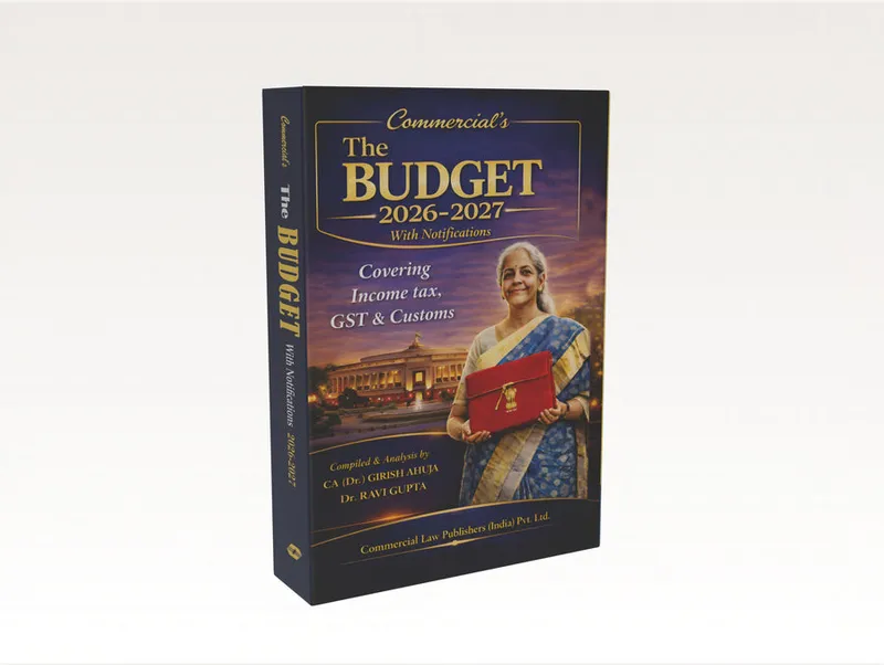 The Budget 2026–2027 with Notifications
