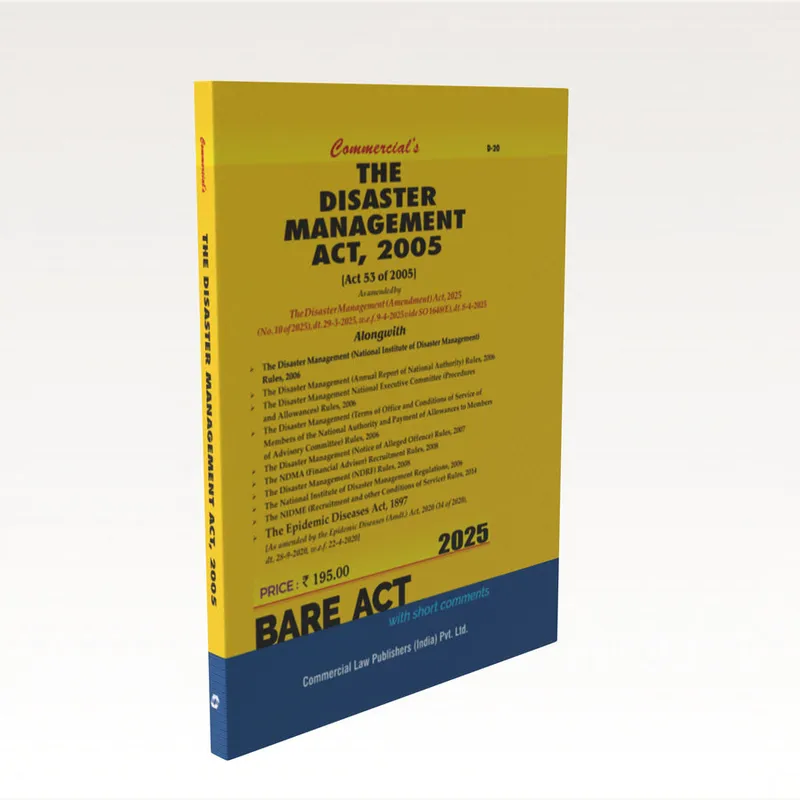 The Disaster Management Act, 2005