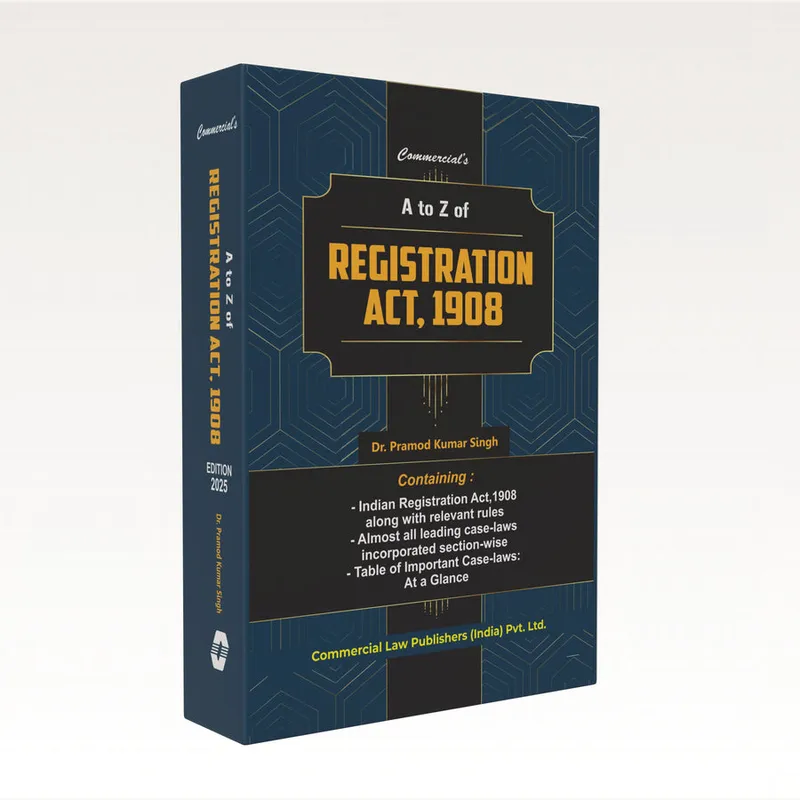 A to Z of Registration Act, 1908