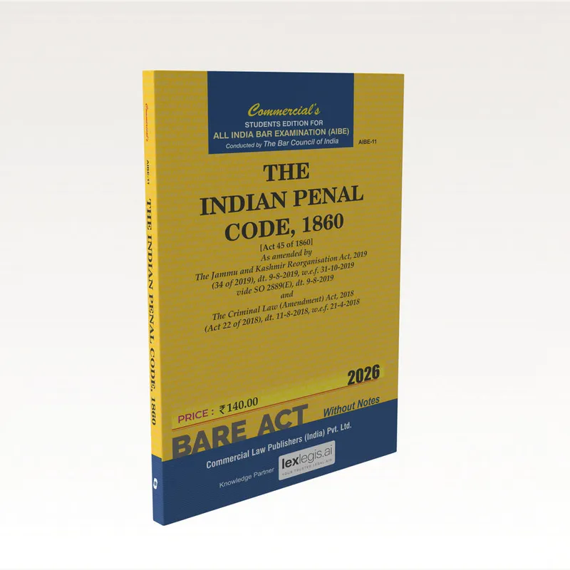 The Indian Penal Code, 1860 (AIBE)
