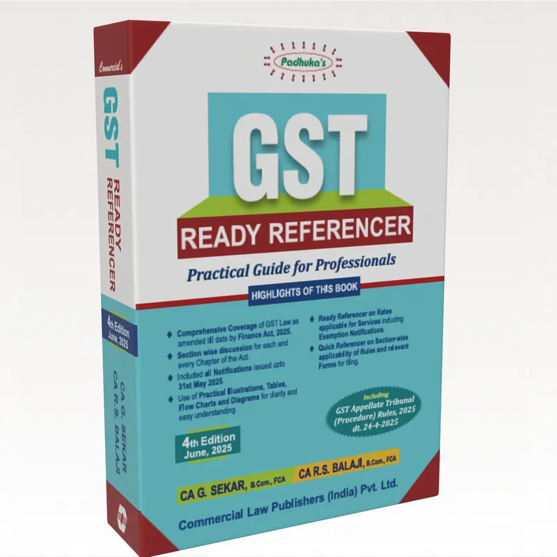 GST Ready Referencer— Practical Guide for Professionals