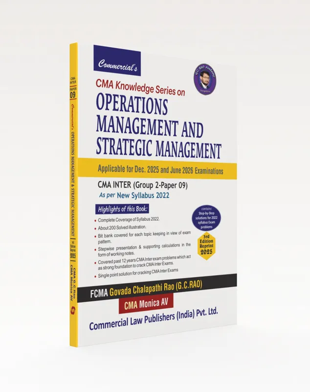 CMA Knowledge Series — Operations Management & Strategic Management