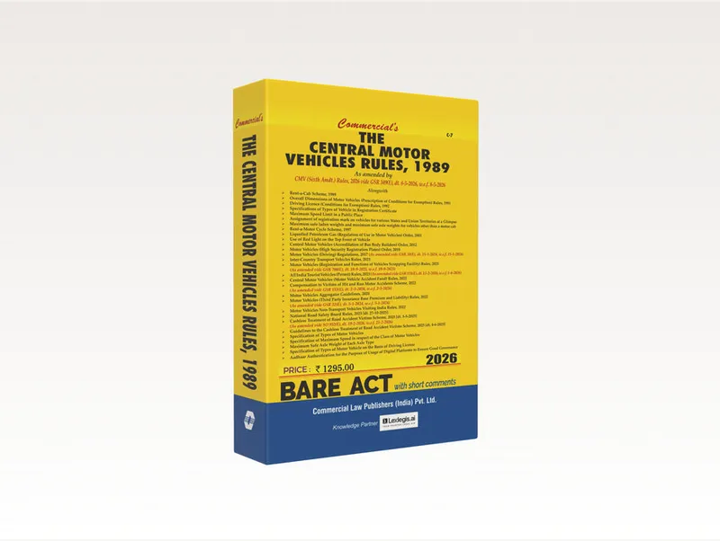 The Central Motor Vehicles Rules, 1989