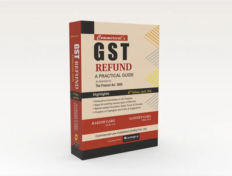 GST Refund A Practical Guide