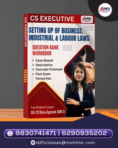 CS Executive - SBIL - Workbook By CA CS Divya Agarwal (AIR 3)