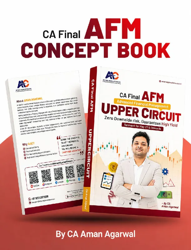 CA Final AFM Concept Book - For Nov'26 & Onwards
